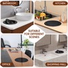 STOBAZA Drop in Trash Chute Round Stainless Steel Countertop Waste