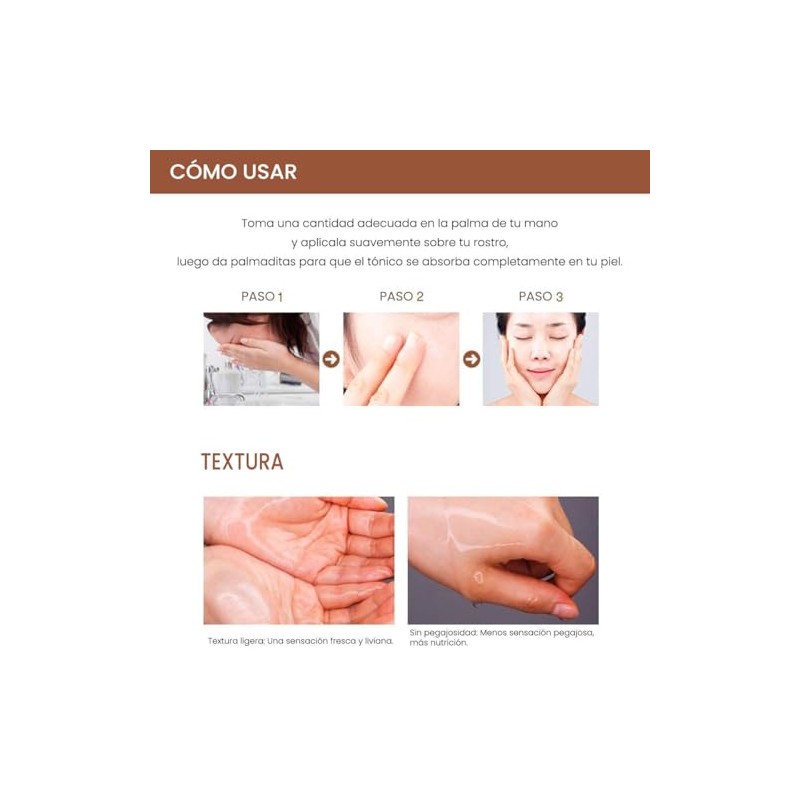 Mizon Snail Repair Intensive Toner Tónico Facial Hidratante Baba Caracol