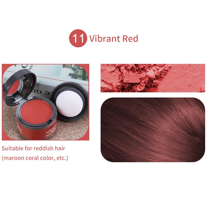 Hairline Shadow Powder,Lightweight Hairline Powder,Red Hairline Contouring Shadow Powder,Waterproof Instant
