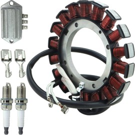 15/20 AMP 237878-S Stator Kit Compatible with Kohler CV740 CV15 CV460 CV490 CV492 CV493 CV18 CH18 CV25 CH25S CV460S K341 K241 K181 K161 Replaces 54-755-09-S with 25 403 03-S Rectifier Regulator