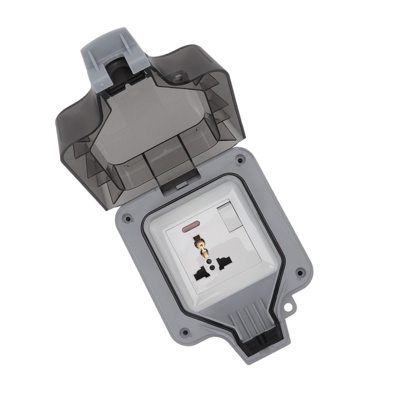 Outdoor IP66 Waterproof Socket Box 16A Weatherproof Outdoor Switch Socket