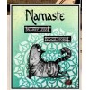 Stampers Anonymous Nameste Cats Clear Cling Stamps