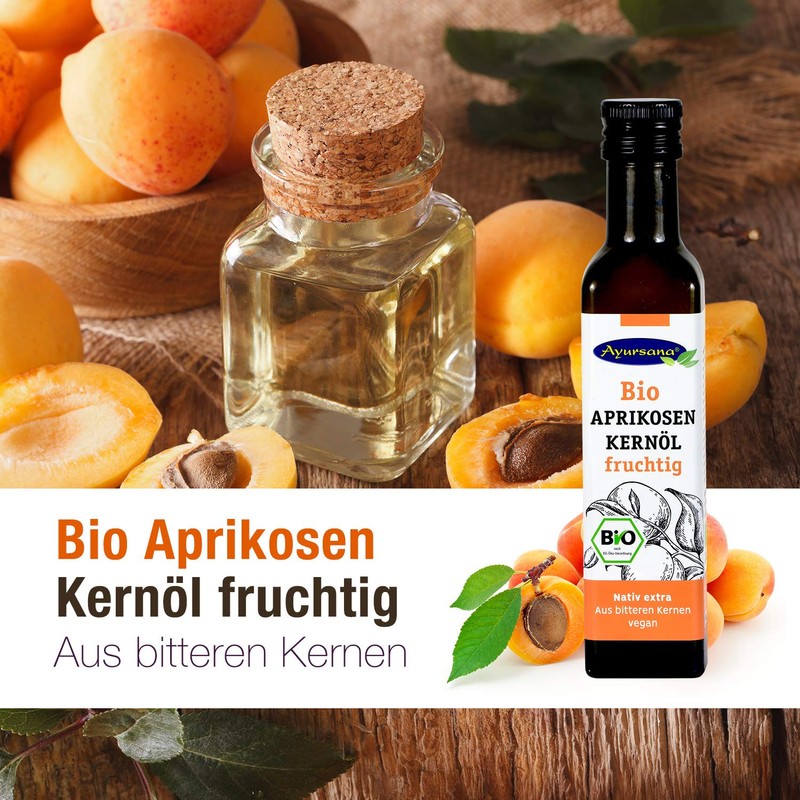 Ayursana - Organic Apricot Kernel Oil (250 ml)