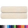 vidaXL Hand Towels Cream 50 x 100 cm 360 g/m²