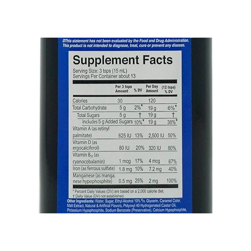 Ferrol Compound Liquid Dietary Supplement – 6.76 fl oz (200ml)