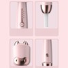 Cow Shaped Curling Iron Wand Professional 1.3 Inch Temperature Adjustable
