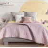 Vianney Edredón Kingsize Cuarzo Ligero /capitonado Vianney Color Rosa Diseño