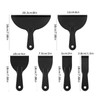 6 Pcs Plastic Putty Knife Set - Flexible Paint Scraper