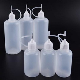Pointed Nozzle Empty Plastic Bottle Chemical Dispensing Bottle 100ML 18ea