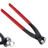 Tnisesm Ear Clamp Pliers 9 inch, Hose Clamp Crimping Tool,