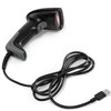 JRHC Barcode Scanner USB Wired 1D Laser Automatic Barcode Reader,