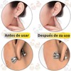 THJOPOKEEL 6 Pares de Levantadores de Oídos Ajustables, Earring Backs,