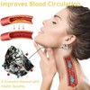 4 Pairs Lymphatic Drainage Slimming Hoop Earrings, Halolux Lymphvity Germanium