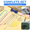 ENCHOL 18 Pcs Drawstring Threader Tool Set with Bodkin, Loop