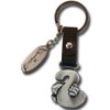 Guardian Angel Keyring Letter S, Leather