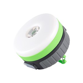 Lit-Path - Farol LED de camping con base imantada y cargador de 4400 mAh para móvil, utilizado como luz de tienda de campaña, linterna nocturna, kit de supervivencia para emergencias, huracanes, salidas