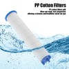 ZYWUOY 1/5pcs PP Cotton Filter Shower Head Filter Negative Ion
