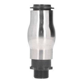 Fdit 304 Stainless Steel Fountain Nozzle, Water Spray G1 Male Thread Frothy Foam Jet Fountain Nozzle for Garden Pond Lake Landscaping Use