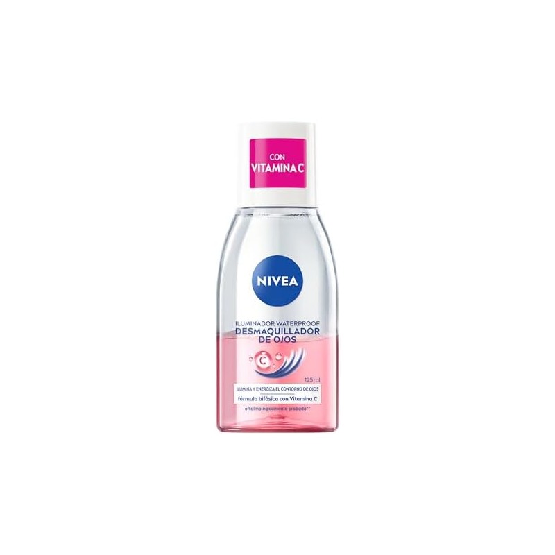 NIVEA Desmaquillante Bifásico de Ojos con Vitamina C, 125 ml