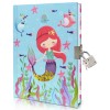 Mermaid Kids Stationery Set Cute Diary Covers With Lock Journal