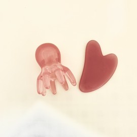 Octopus guasha➕Heart guasha 2 pieces in 1 set / 문어괄사➕하트괄사 2개 1set
