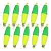 M METERXITY 10-Pack Fishing Bobbers Floats, 96mm EVA Foam Weighted