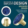 Cionyce 12 Pack Gold Knobs for Dresser Drawers, Brass Dresser