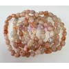 Sunstone Wholesale 6 Pcs Natural Sunstone Tumble 7.5” Crystal Bracelet