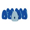 Smilyeez Blue Dotted Non-Scratch Scrubbing Sponge Refill for use with