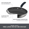 Zakarian by Dash 12" TruPro Nonstick Stainless Steel Fry Pan-