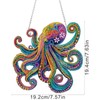 SENQAO Octopus Diamond Art Hanging Kit for Adult, Special Shaped
