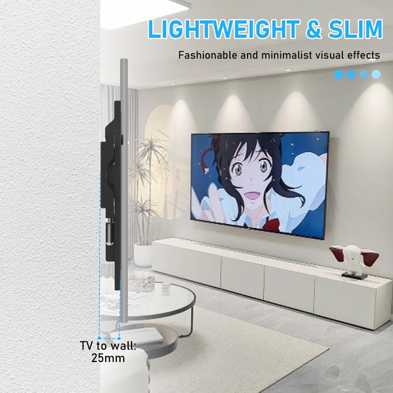 TV Wall Mount, Tiltable TV Wall Mount, Universal TV Mount