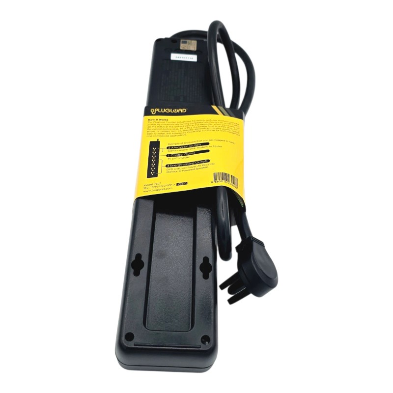 Plugload New Plugload PL07 7-Outlet Energy Saving Advanced Power Strip