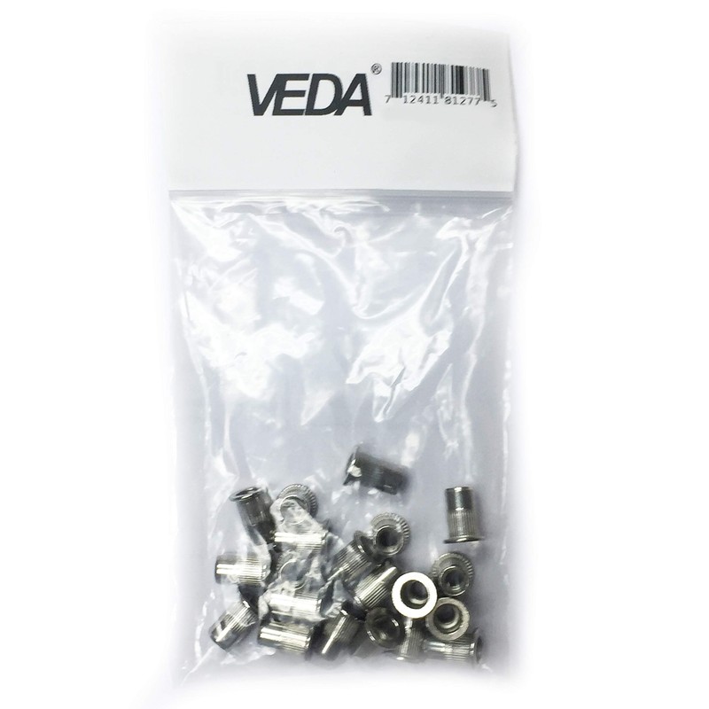 VEDA® Aluminium Rivet Nuts M5 x 0.8 Rivet Nuts, Blind