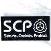 1Pc Black SCP Foundation Special Containment Procedures Foundation Logo Military