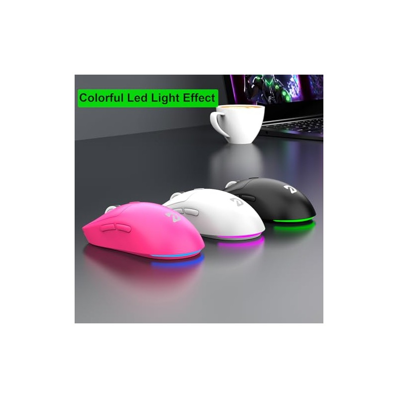 Sokelinn-six Ergonomic Wired Gaming Mouse, Ultra-Lightweight 59g, Excellent Performance USB