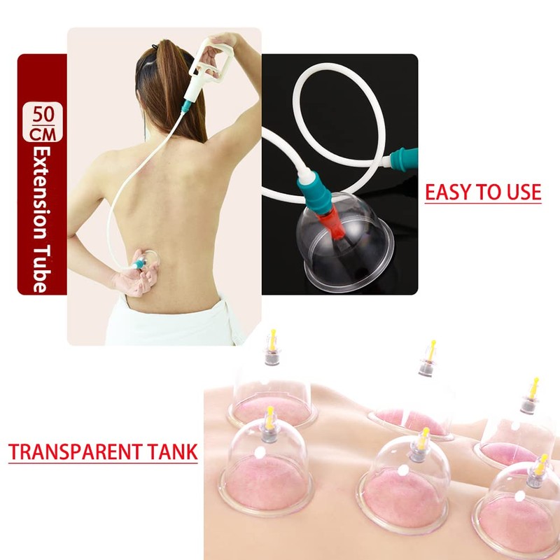 12 Cupping Cups Sets Biomagnetic Traditional Professional Chinese Therapy Massage