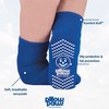 Slip Resistant Single Print XXXL Bariatric Size Socks Royal Blue