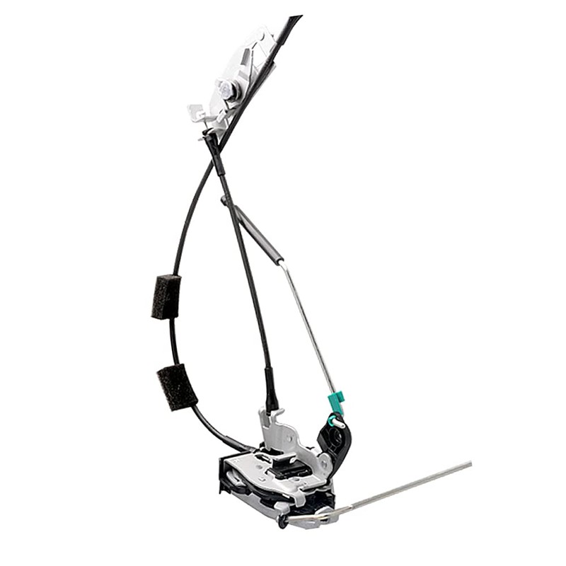 GrteRokky Rear Right door latch assembly w/cable&rod Compatible for 1992-2014