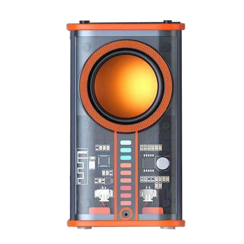 Bluetooth 5.0 Speaker TWS Tandem Function 5W Power Musical Light