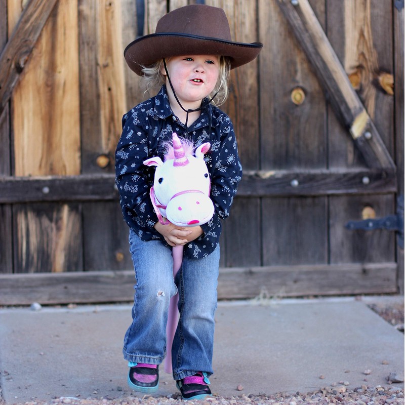 WALIKI TOYS Stick Unicorn | Stick Horse, White