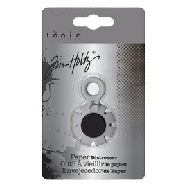 TONIC STUDIOS TONIC STUDIOS Tim Holtz Paper Distressing Tool - Scrapbook Supplies for Cardstock and Creating Rough Torn Edges - Distresser with 7 Recessed Blades