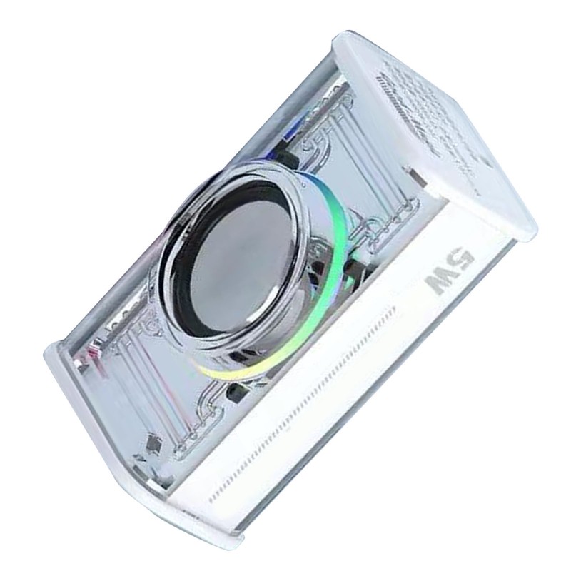 Bluetooth Speaker with Colorful Lights Loud Subwoofer Surround Sound Rechargeable