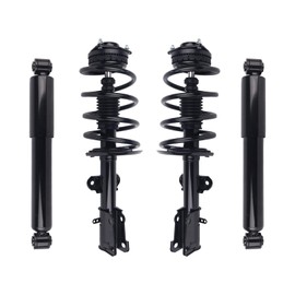 Autoround 171128L 171128R 37290 Complete Front&Rear Strut Shock Absorber Compatible for Dodge Grand Caravan 2008-2019, Chrysler Town & Country 2008-2016, Left&Right Struts with Coil Spring Assembly