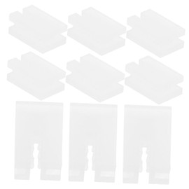 Kisangel 10pcs Radiator Bracket Protective Sleeve Durable Soft Cover for Plate Radiator Hooks Installation Fit Reliable Protection Against Damage and Wear