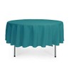 YOUR CHAIR COVERS - 90” Round Polyester Tablecloths for Restaurant,