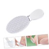 Outanaya 2pcs Glass Foot Scrubber Foot File Callus Remover Hard