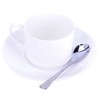 VANRA Teaspoon Set 4 PCS 4.9in Stainless Steel Coffee Spoon