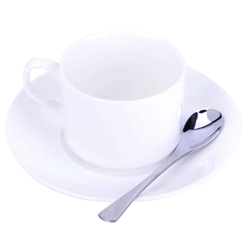 VANRA Teaspoon Set 4 PCS 4.9in Stainless Steel Coffee Spoon