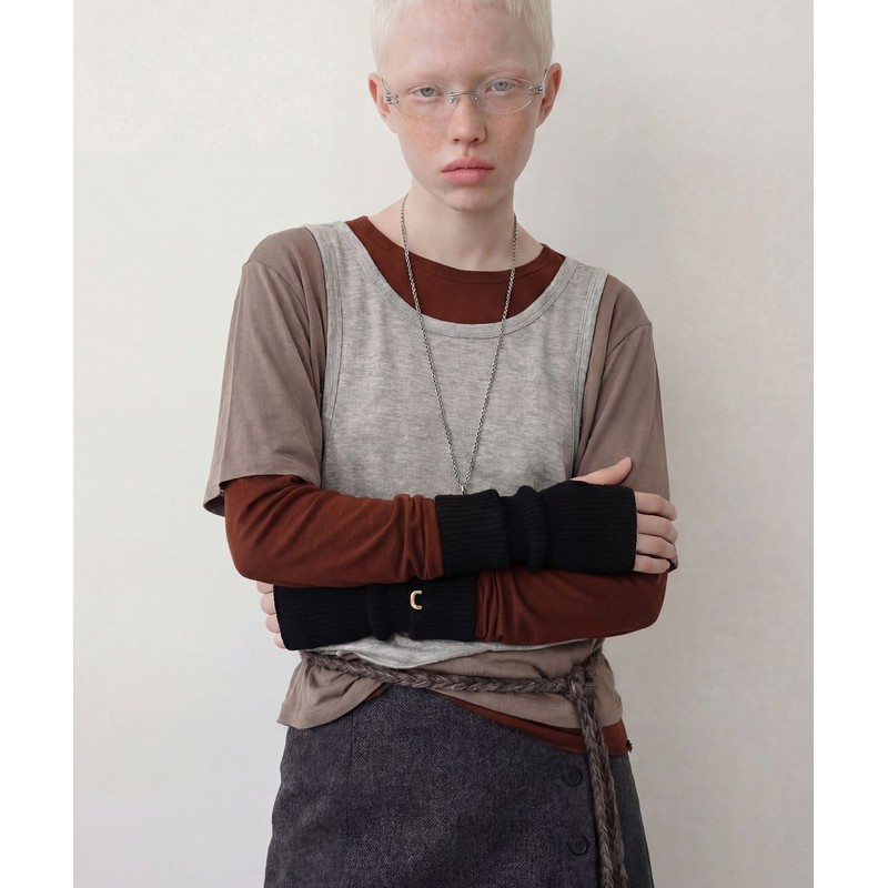 Undercontrol Studio Under Control Studio Winter Lambswool Hand Warmer Sleeve